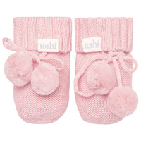 Toshi Organic Booties Marley Pearle (Size 000)