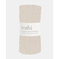 Toshi Organic Blanket Bowie Oatmeal