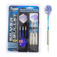 Formula Sports Silver Bullet Nickel Plated Brass Darts - 22g 106322