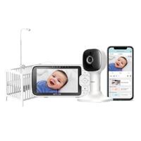 Oricom Nursery Pal Skyview 4.3" Smart HD Baby Monitor with Cot Stand OBH643P