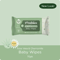 Tooshies Aloe Vera & Chamomile Baby Wipes 1080927