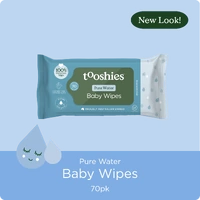 Tooshies Pure Water Baby Wipes 1084622
