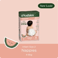 Tooshies Nappies Size 2 | Infant | 4-8kg | 48pk