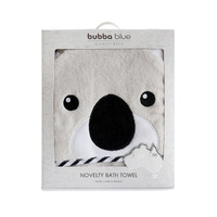 Bubba Blue Aussie Animals 'Koala' Novelty Hooded Bath Towel 95162