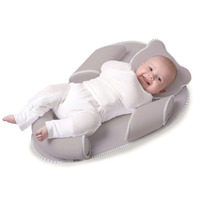 Bubba Blue Breathe Easy AIR+ Infant Sleep Positioner with Head Rest Grey 03126