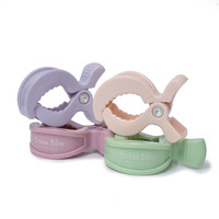 Bubba Blue 4pk Pram Clips Pastel Tones 08572