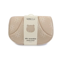 Bubba Blue Nordic AIR+ Reversible Pram Liner - Sand/Nutmug **