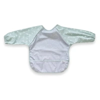 Bubba Blue Nordic Long Sleeve Feeding Smock Sky/Mint 132762
