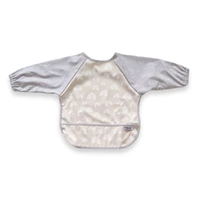 Bubba Blue Nordic Long Sleeve Feeding Smock Sand/Grey 132763