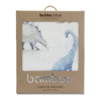 Bubba Blue Organic Cotton Cellular Blanket Jurassic 17772