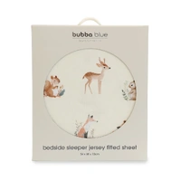 Bubba Blue Jersey Bedside Sleeper Fitted Sheet Enchanted 20505