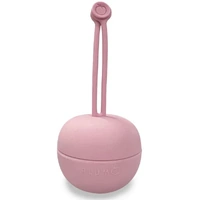 Plum Silicone Soother Storage Pod Dusty Berry