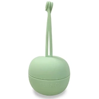 Plum Silicone Soother Storage Pod Olive