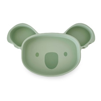 Plum Silicone Suction Plate Koala Olive 9m+