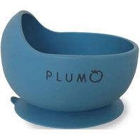 Plum Silicone Duck Egg Suction Bowl Teal 6m+