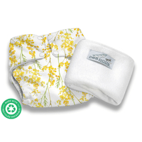 Pea Pods Reusable Nappy ONE Size Wattle OSWATTLE