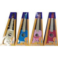 Bubbadoo Wooden Guitar Assorted Colours BD0014