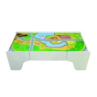 Bubbadoo Play Table for Wooden Train Sets