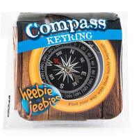 Heebie Jeebies Compass Keyring