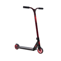 Grit Scooters Fluxx Black Marble Red 172021 **