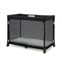 BabyRest Journey 2-in-1 Travel Cot - Black