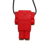 Jellystone Designs Robo Chew Pendant Scarlet Red RPR