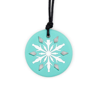 Jellystone Designs Snowflake Chew Pendant Snow White DPG