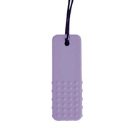 Jellystone Designs Block Chew Pendant Purple BPP
