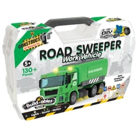 Construct IT Build-ables Plus - Road Sweeper, Work Vehicle 11394