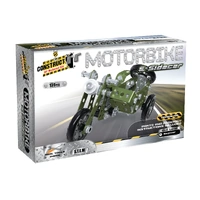 Construct IT DIY Mechanical Kit - Motorbike & Sidecar 139pcs 12261
