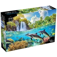 Puzzle Master Cruisin' Dolphins 1000pc 16924