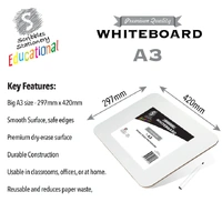 A3 Dual Sided Wooden Whiteboard 18034