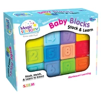 Magic Sensory Baby Blocks Stack & Learn BMS019840
