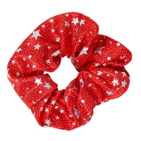 Pink Poppy Christmas Scrunchy