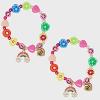 Pink Poppy BFF Bracelet Set of 2