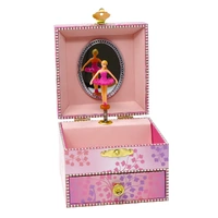 Pink Poppy Ballerina Boutique Small Musical Jewellery Box