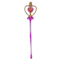 Pink Poppy Disney Princess Aurora Heart Gemstone & Glitter Wand