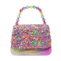 Pink Poppy Sparkly Sequin Handbag BAJ171