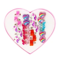 Pink Poppy Sparkly Girls Ring Assorted; One Supplied RRG033