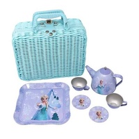 Pink Poppy Disney Frozen Elsa Magic Touch Picnic Basket Tea Set D1TEA601