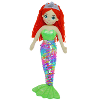 Cotton Candy Sequined Mermaid 70cm doll - Green Multi Calypso