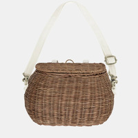 Olli Ella Mamachari Rattan Bag - Natural
