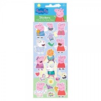 Peppa Pig Puffy & Fun Stickers 3 Sheets 05872