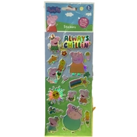 Peppa Pig Puffy & Fun Stickers 3 Sheets 05872