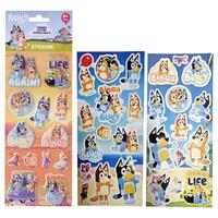 Bluey 1 Bubble & 2 Fun Sticker Sheets 006121