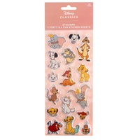 Disney Classics 1 Bubble & 2 Fun Sticker Sheets 11038
