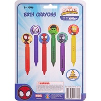 Licensed Bath Crayons - Spidey & Friends 11081