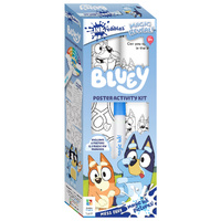 INKredibles Magic Reveal Bluey Poster Activity Kit