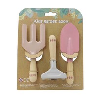Kaper Kidz Calm & Breezy Kids Garden Tools 3pc - Pink NG23568
