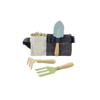 Kaper Kidz Garden Belt with Wooden Tools & Nametag NG23707